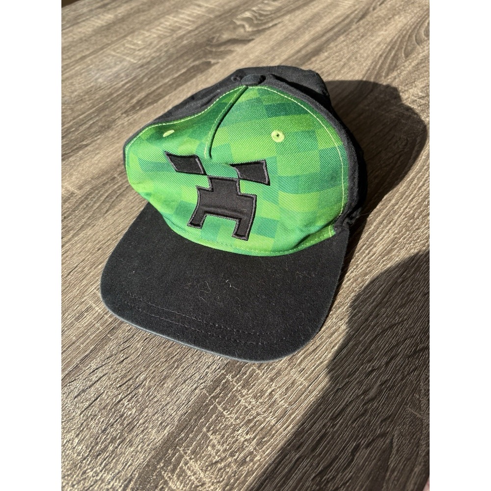 Minecraft Boys (or Girls) Youth Jr Snapback Ball Cap, Baseball Hat, Adjustable